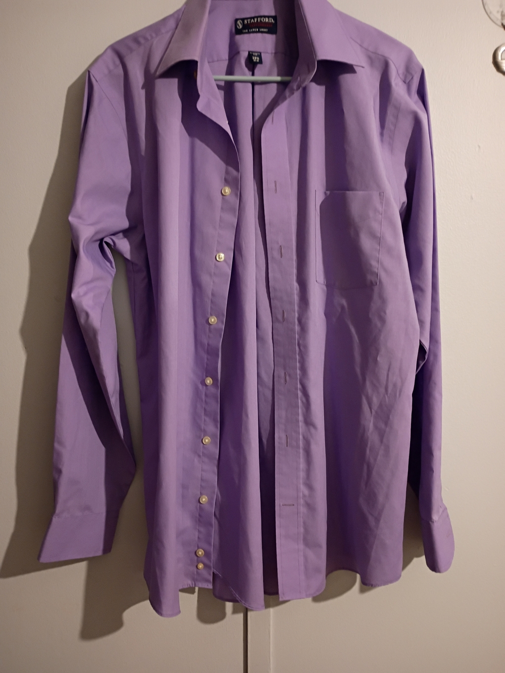 Stafford Lavender Dress Shirt - Picture 2 of 5